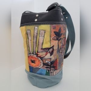 Vintage Sherpani Bali Bucket Bag